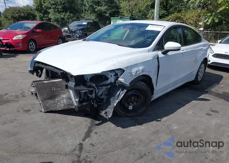 2019 Ford Fusion S from USA, damaged, VIN 3FA6P0G76KR142547